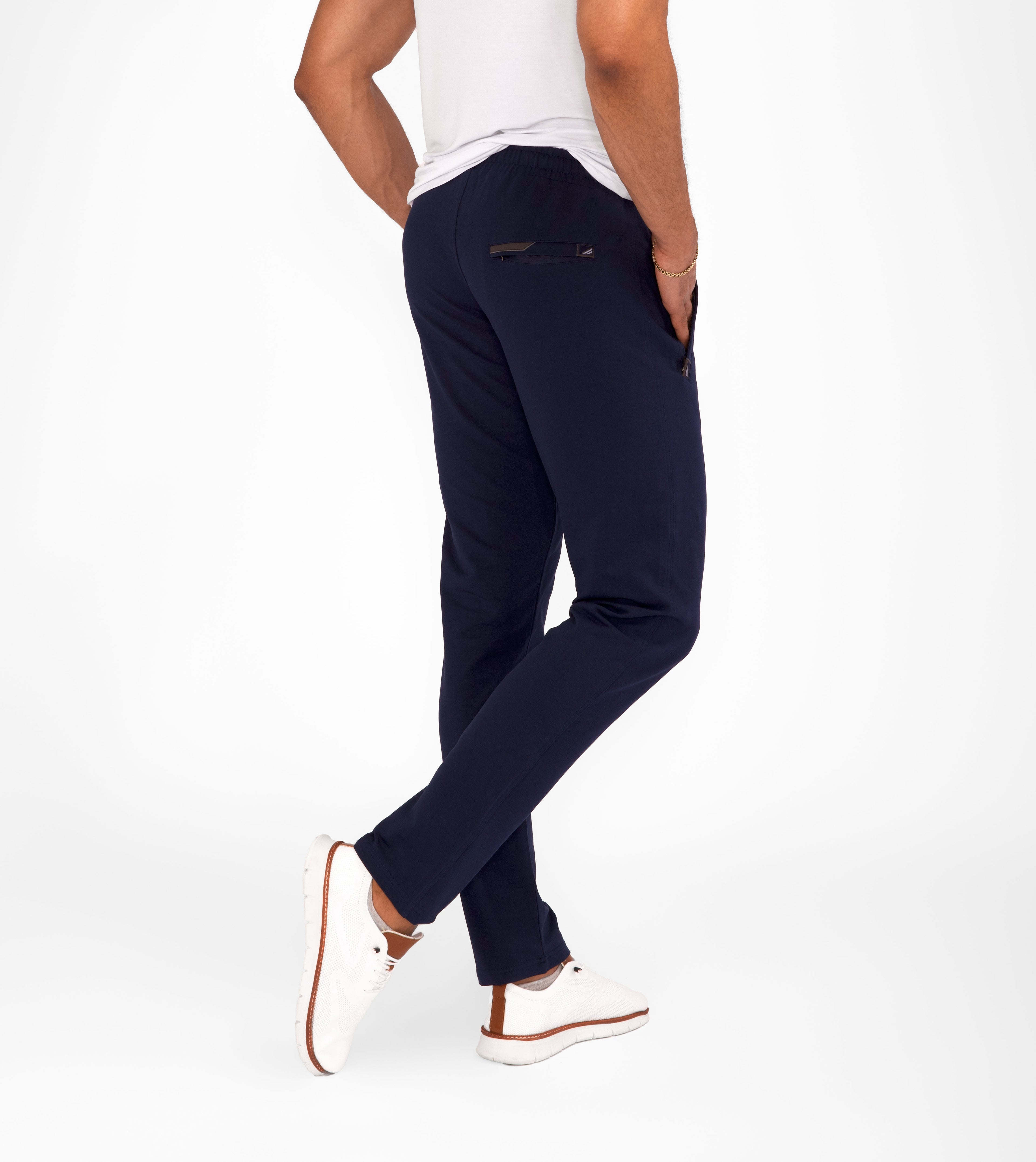 Pantalon de jogging athlétique confortable toute la journée - Fuselé (Coupe longue)