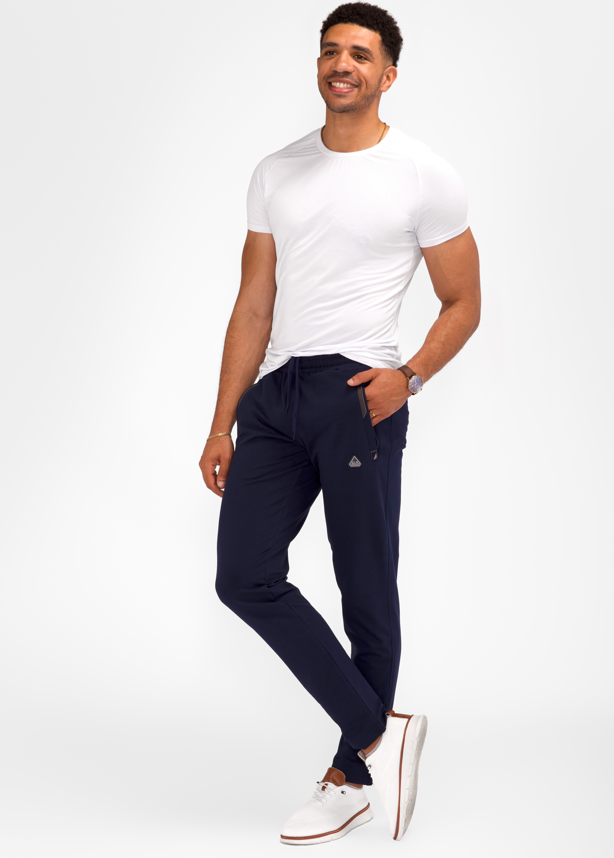 Pantalon de jogging athlétique confortable toute la journée - Fuselé (Coupe longue)