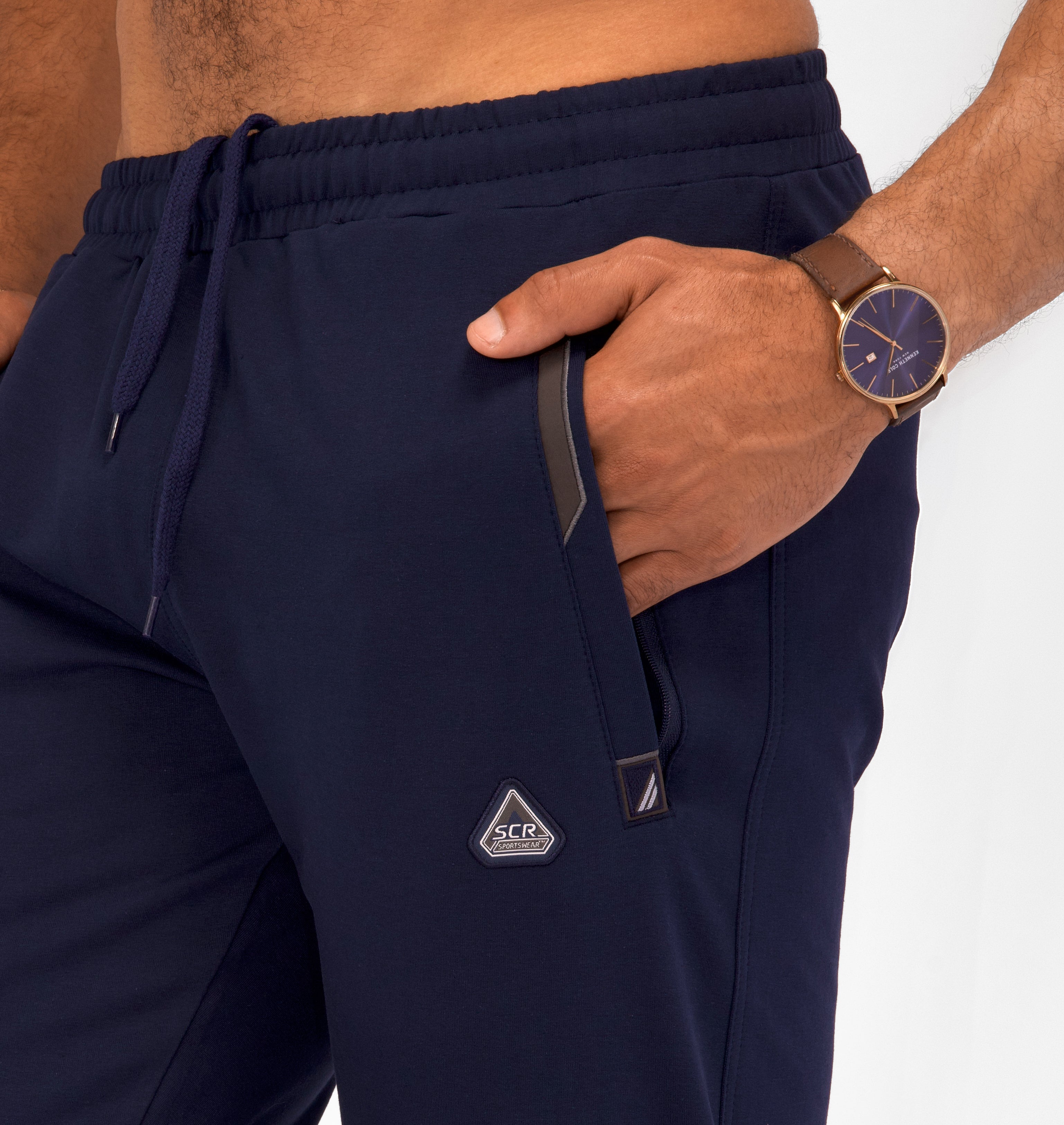 Pantalon de jogging athlétique confortable toute la journée - Fuselé (Coupe longue)