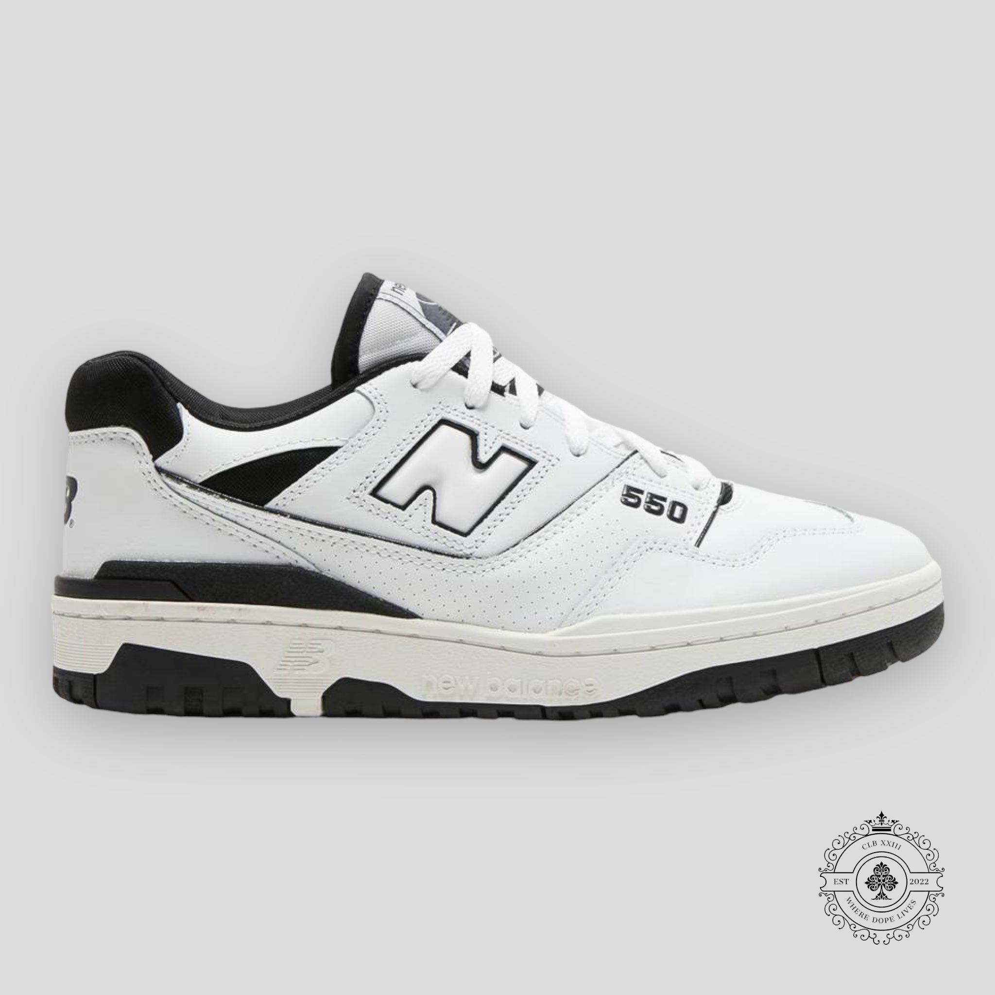 New Balance 550 Blanc Noir