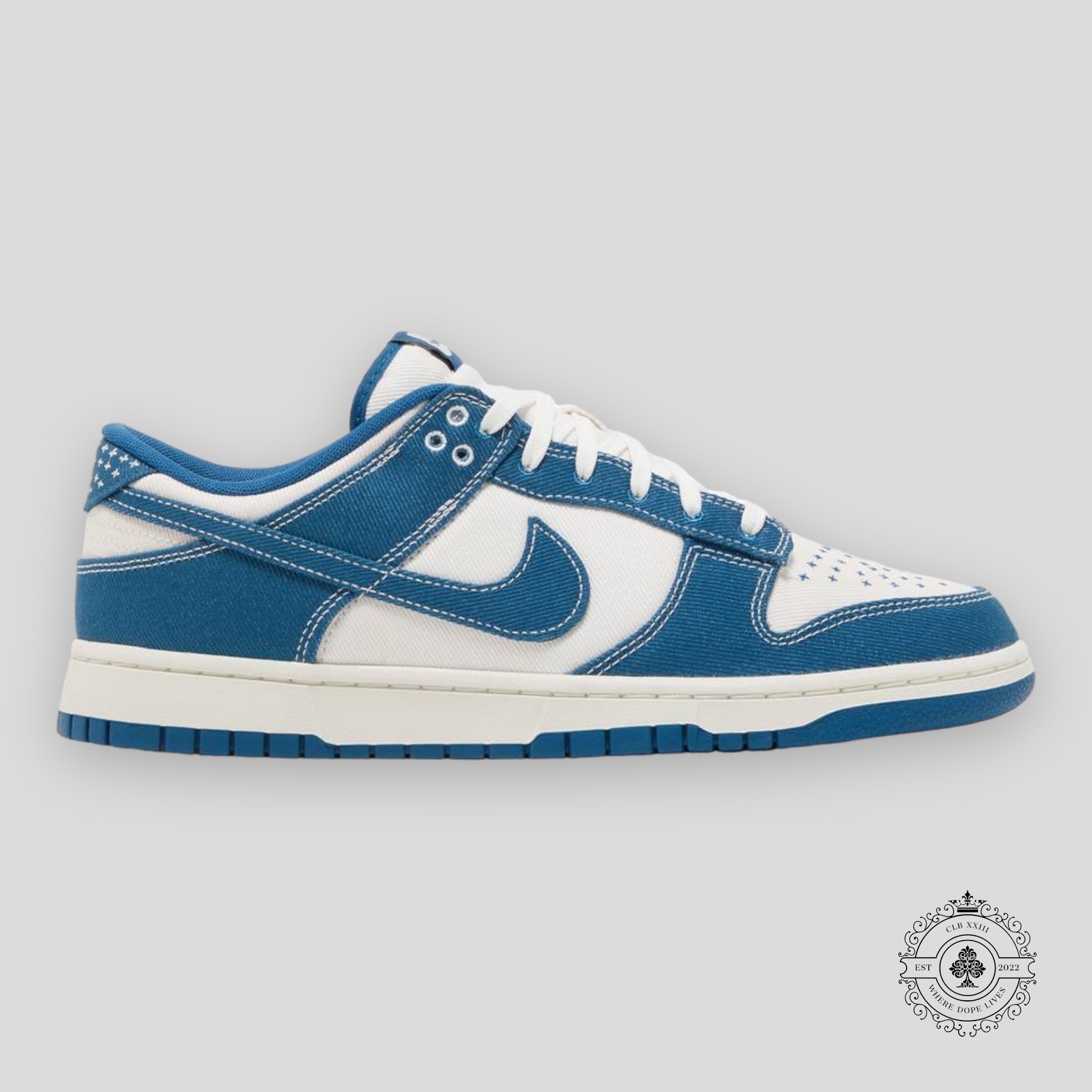 Nike Dunk Low « Industrial Blue Sashiko »