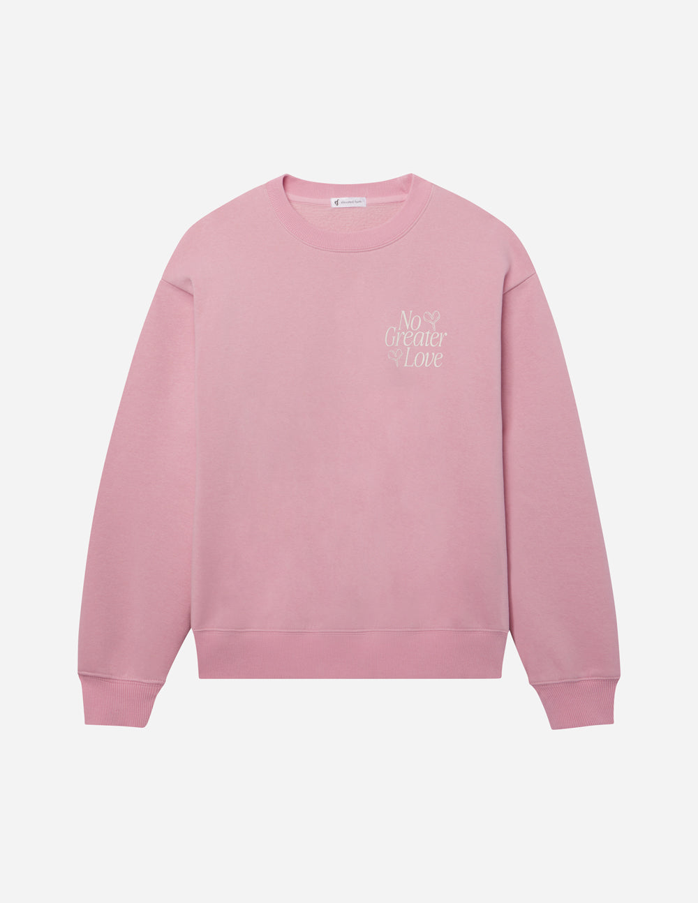 Sweat-shirt unisexe à col rond « No Greater Love »