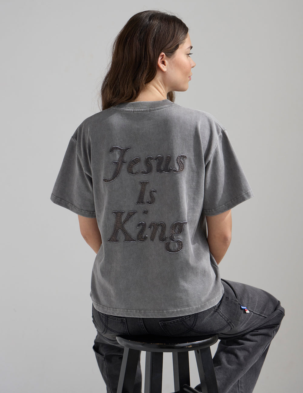 T-shirt épais "Not Sorry Jesus Is King"