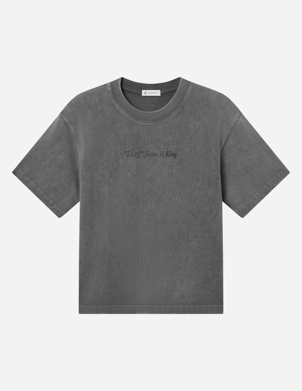T-shirt épais "Not Sorry Jesus Is King"