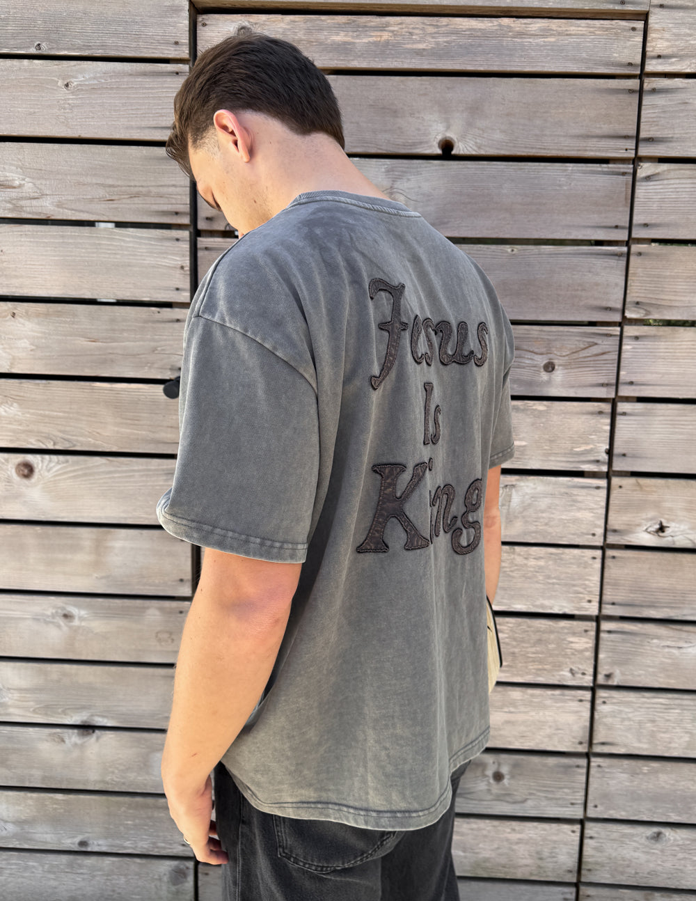 T-shirt épais "Not Sorry Jesus Is King"