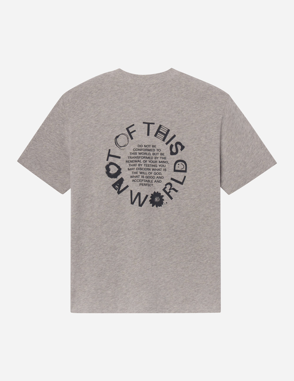 T-shirt Unisexe Beige « Pas de ce Monde »