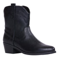 Bottines noires Qakley pour femme