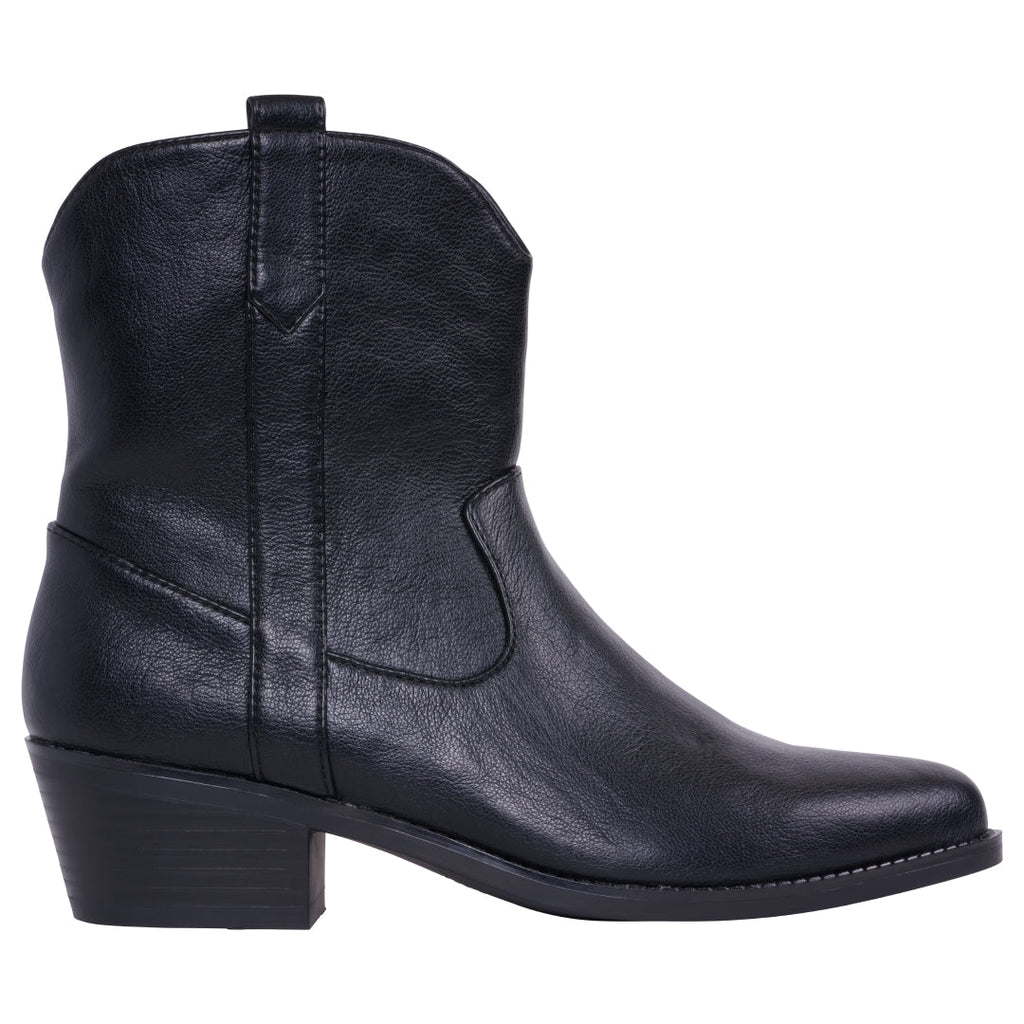 Bottines noires Qakley pour femme