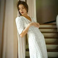 Robe OLYMPIA en coton brodé