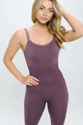 Ensemble combi-short côtelé sans coutures