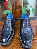 Maurice Ostrich Lover Oxford - Navy