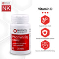 Protocol For Life Balance Vitamine D3 1 000 UI 120 gélules - P0365