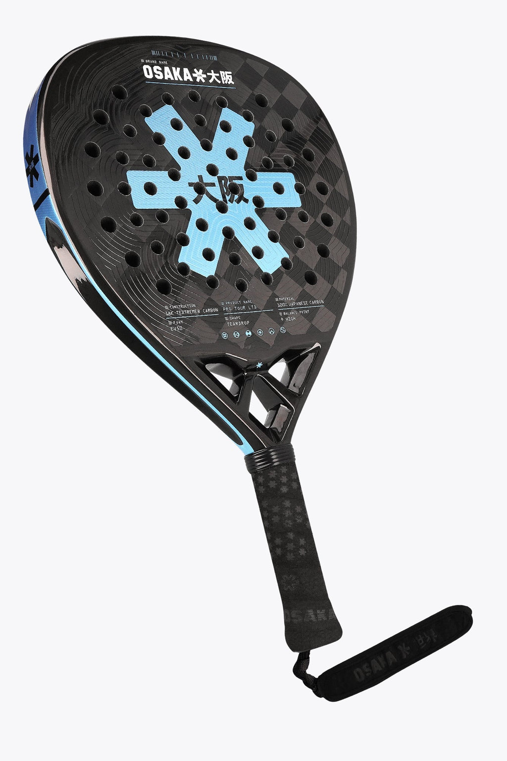 Raquette de Padel Osaka - Pro Tour LTD - Power | Silver Lake Blue