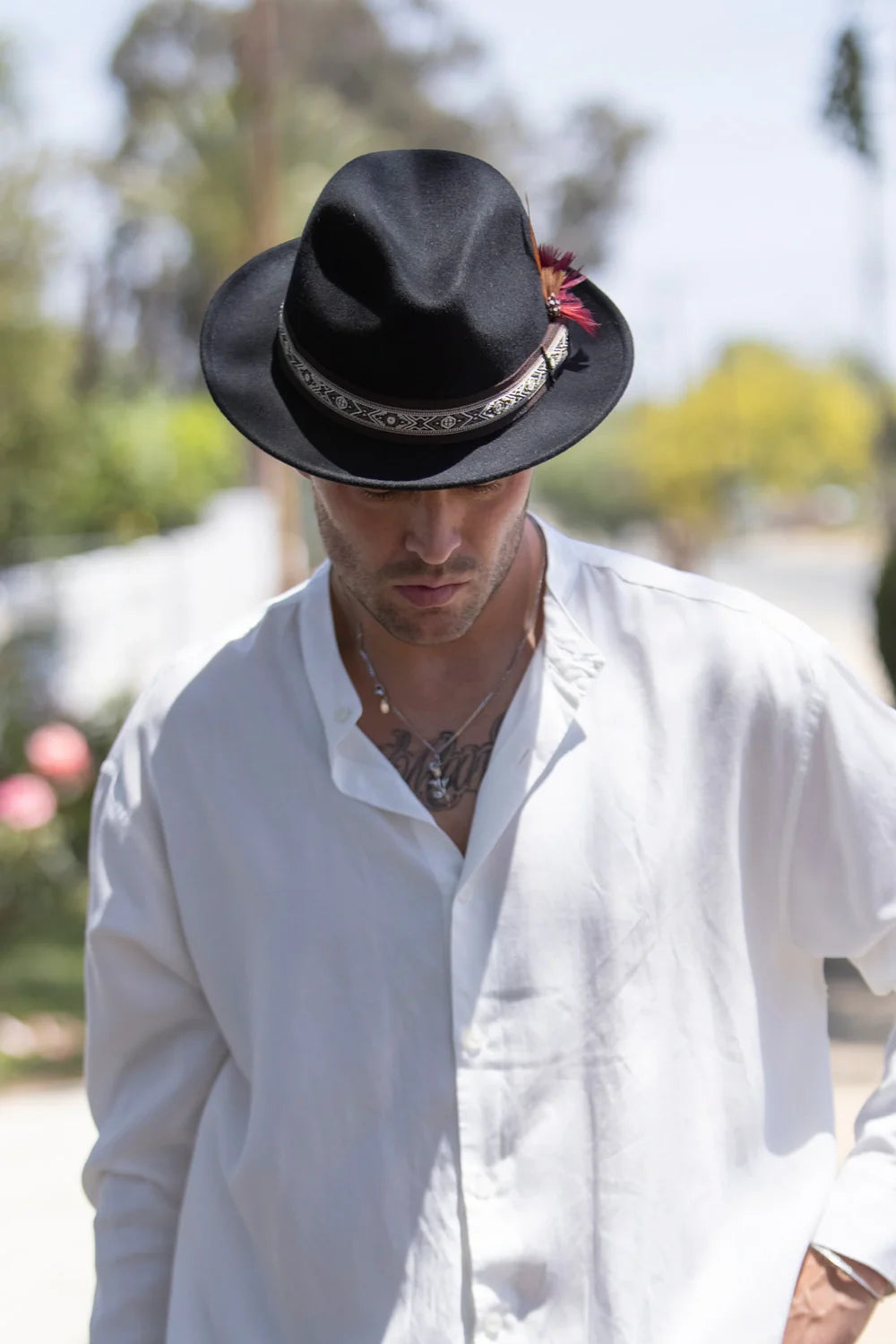 Peter Grimm Beau - Chapeau Fedora en feutre de laine