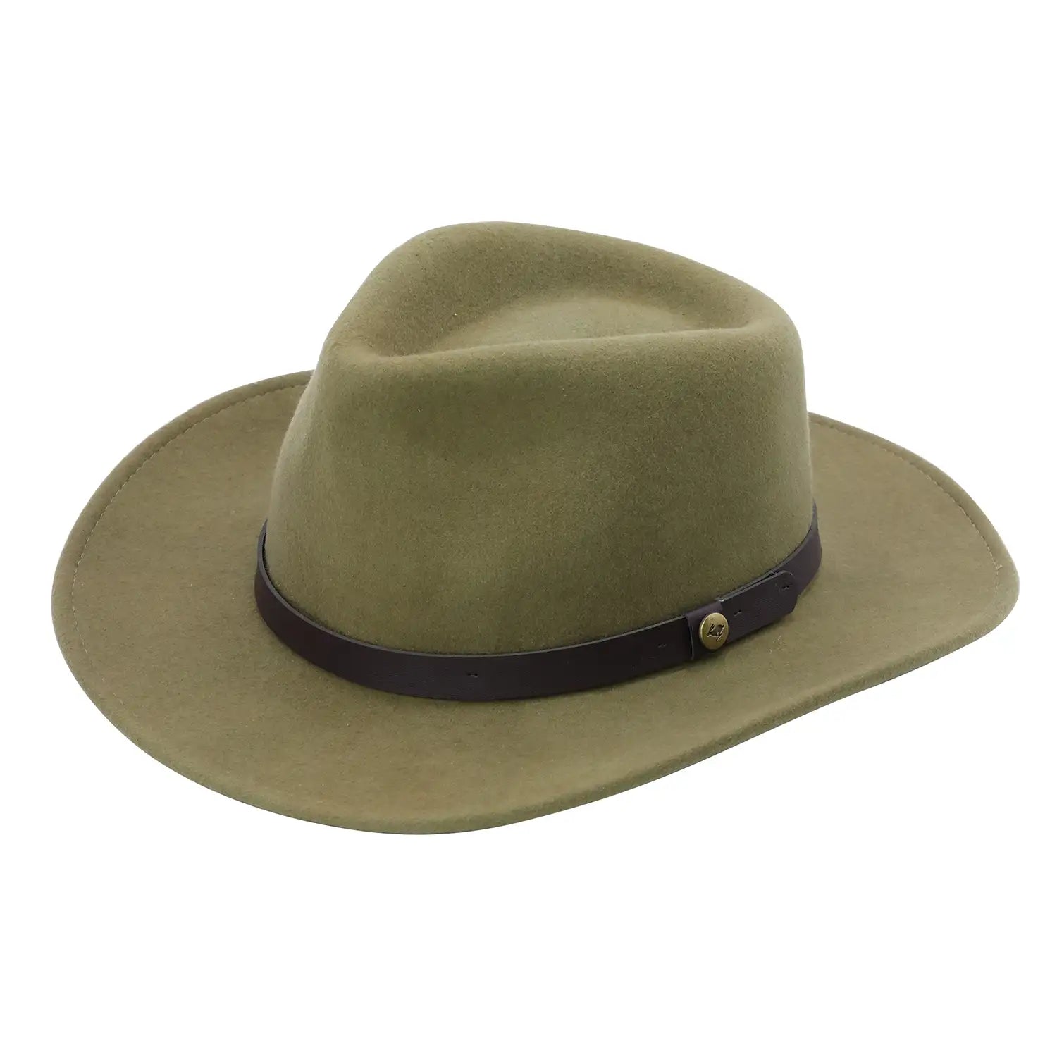 Peter Grimm Sherpa - Chapeau de style Outback en feutre de laine doux