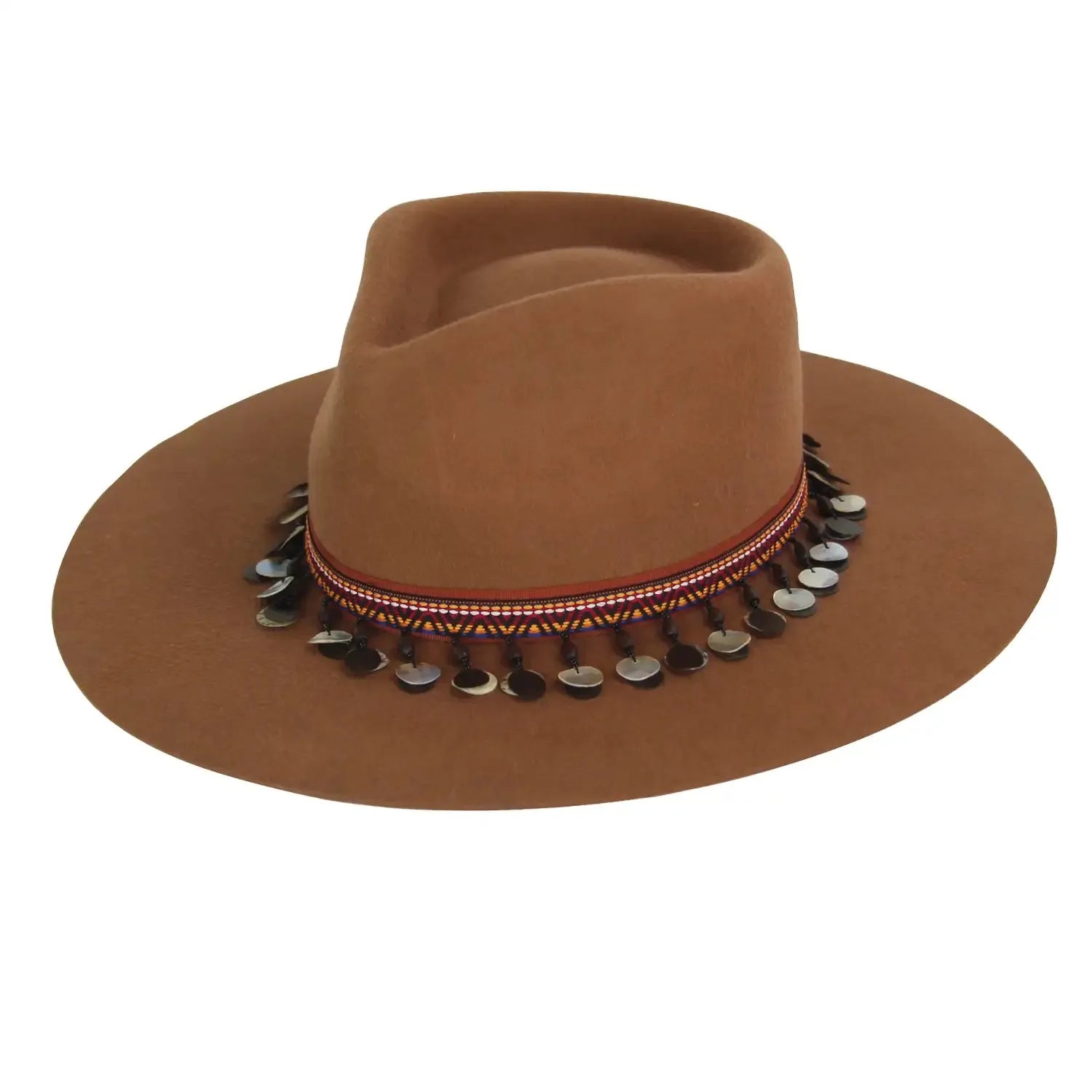 Peter Grimm Morocco - Chapeau de cowgirl en feutre de laine à larges bords
