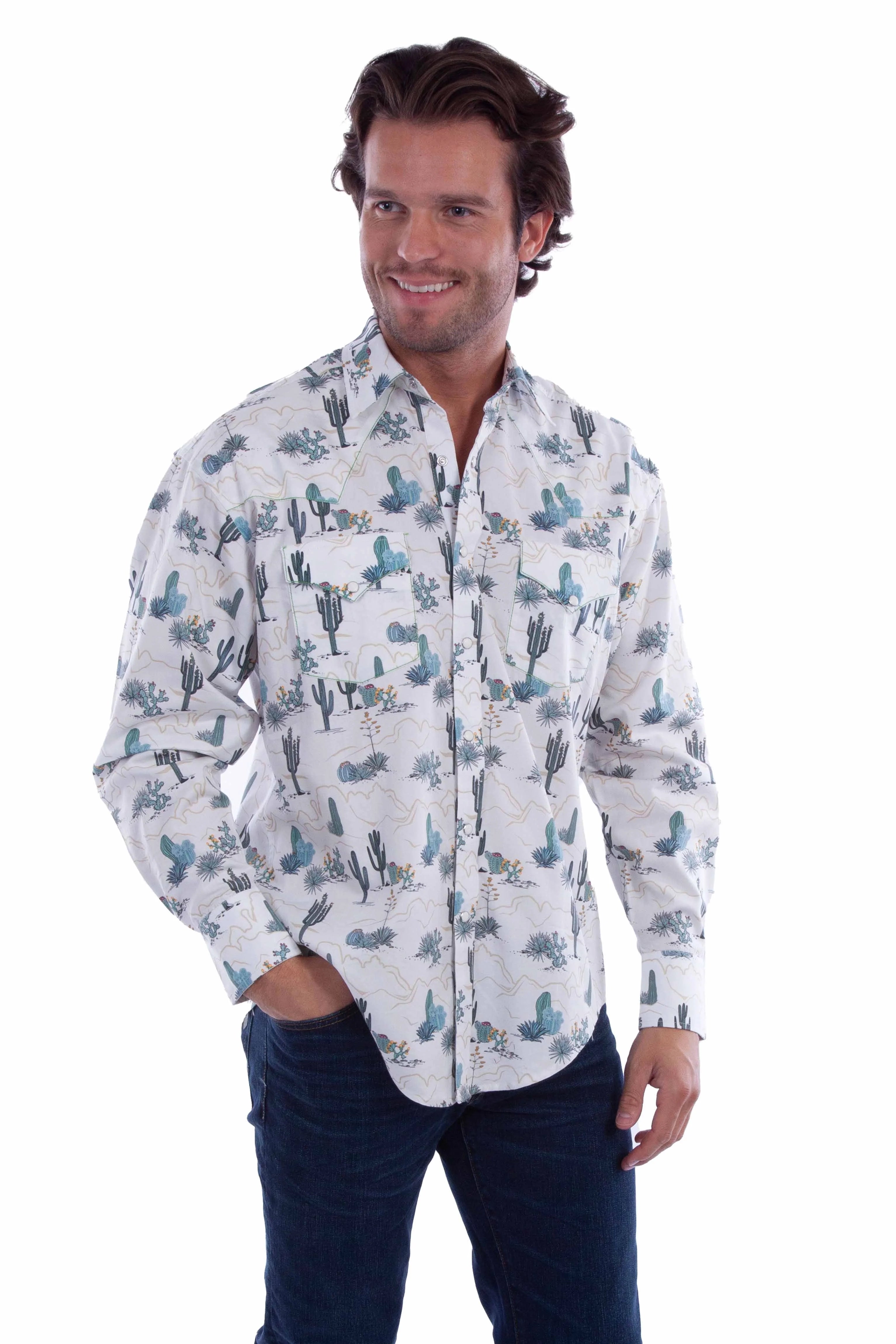 Scully Prickly Trails - Chemise Western Homme