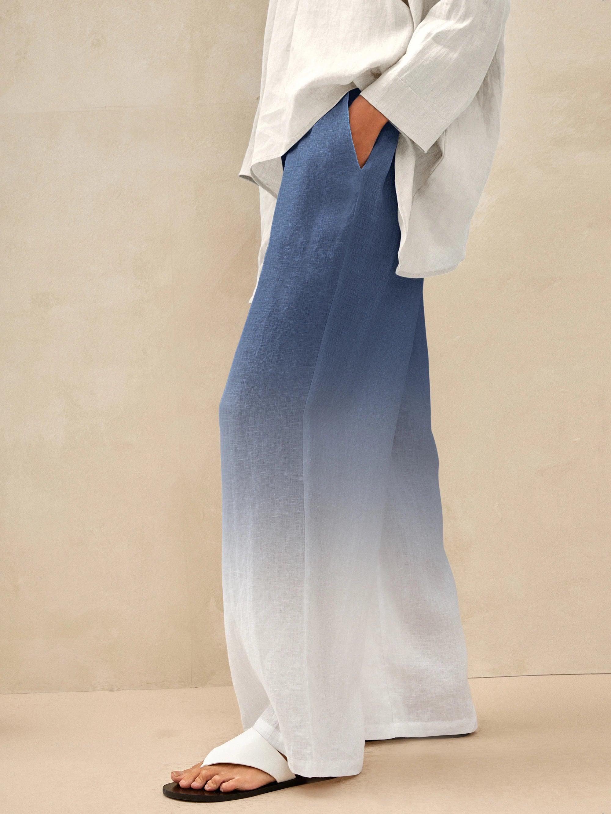 Pantalon classique 100 % lin LYON