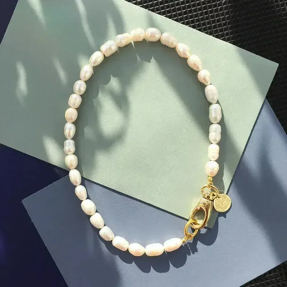 Collier Perles et Quincaillerie