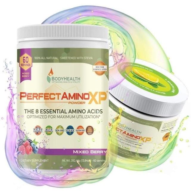 BodyHealth PerfectAminoXP Citron Vert 480 grammes 60 portions