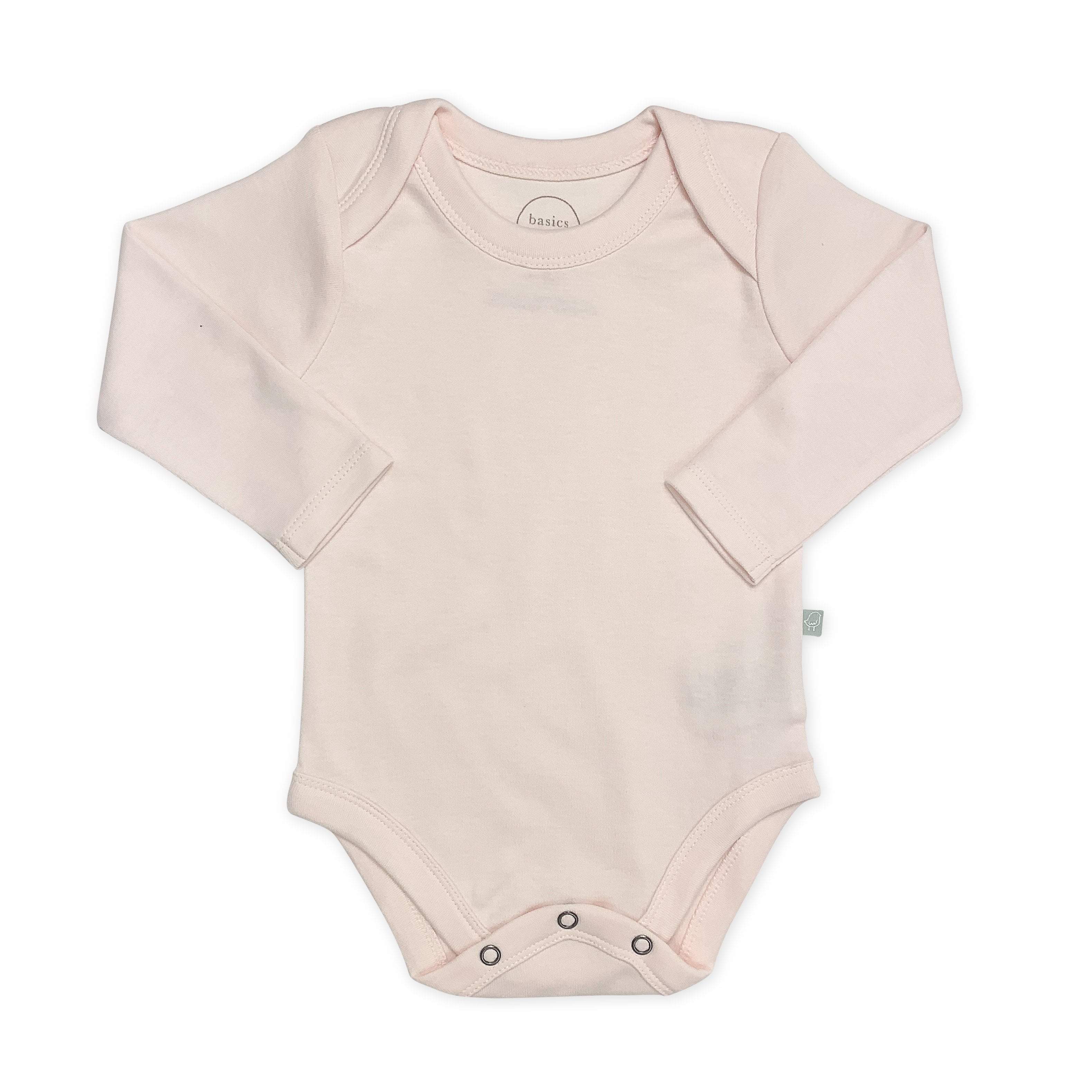 body basique à manches longues | rose