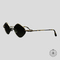 Lunettes de soleil Chrome Hearts Diamond Dog écaille de tortue