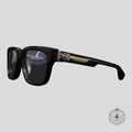 Lunettes Chrome Hearts Box Officer Noir/Argent