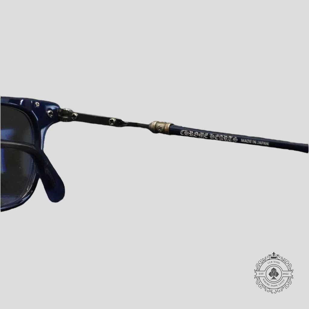 Lunettes Chrome Hearts Tycoxagain bleu/argent