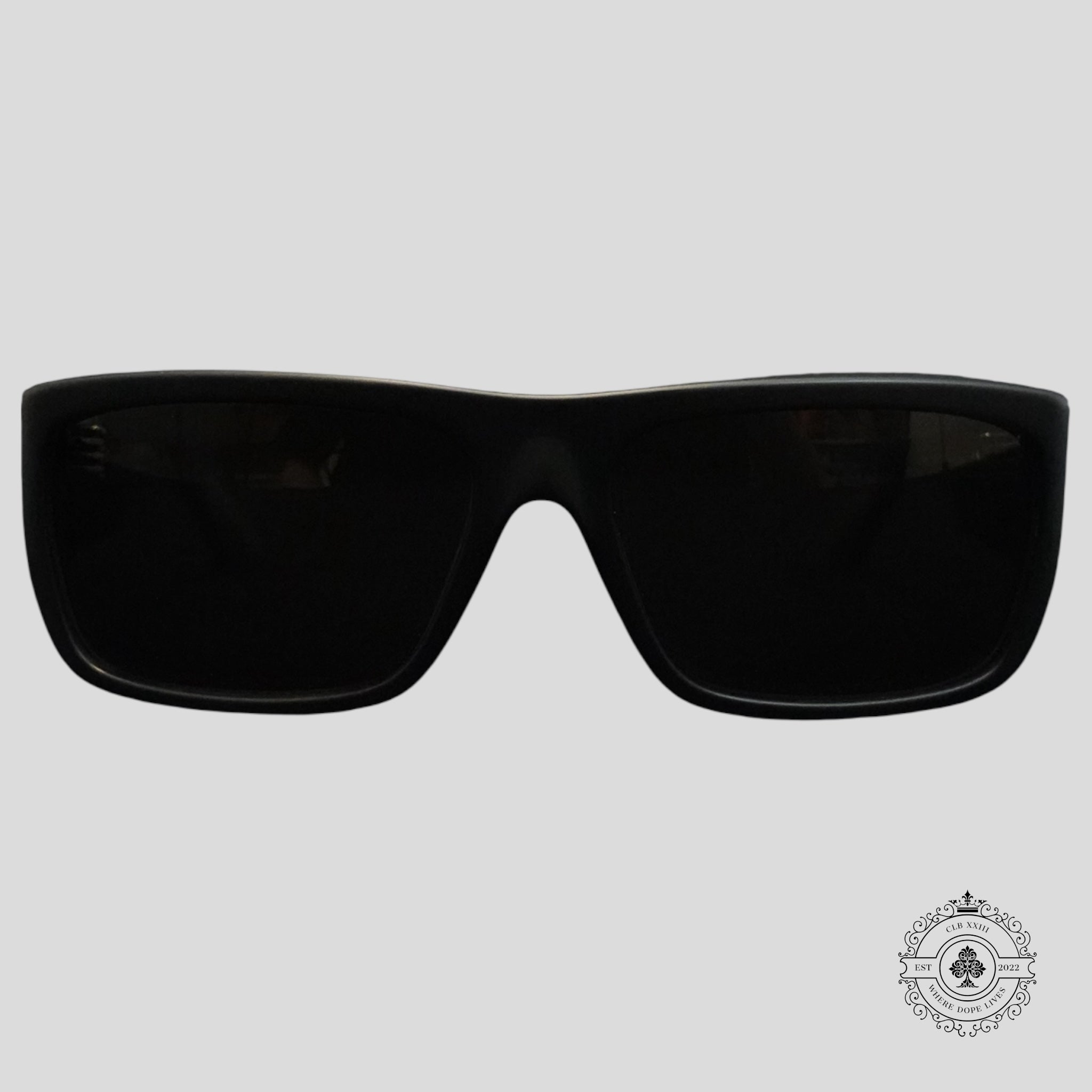 Lunettes Chrome Hearts Yer Bjorn Again, noir mat/argent