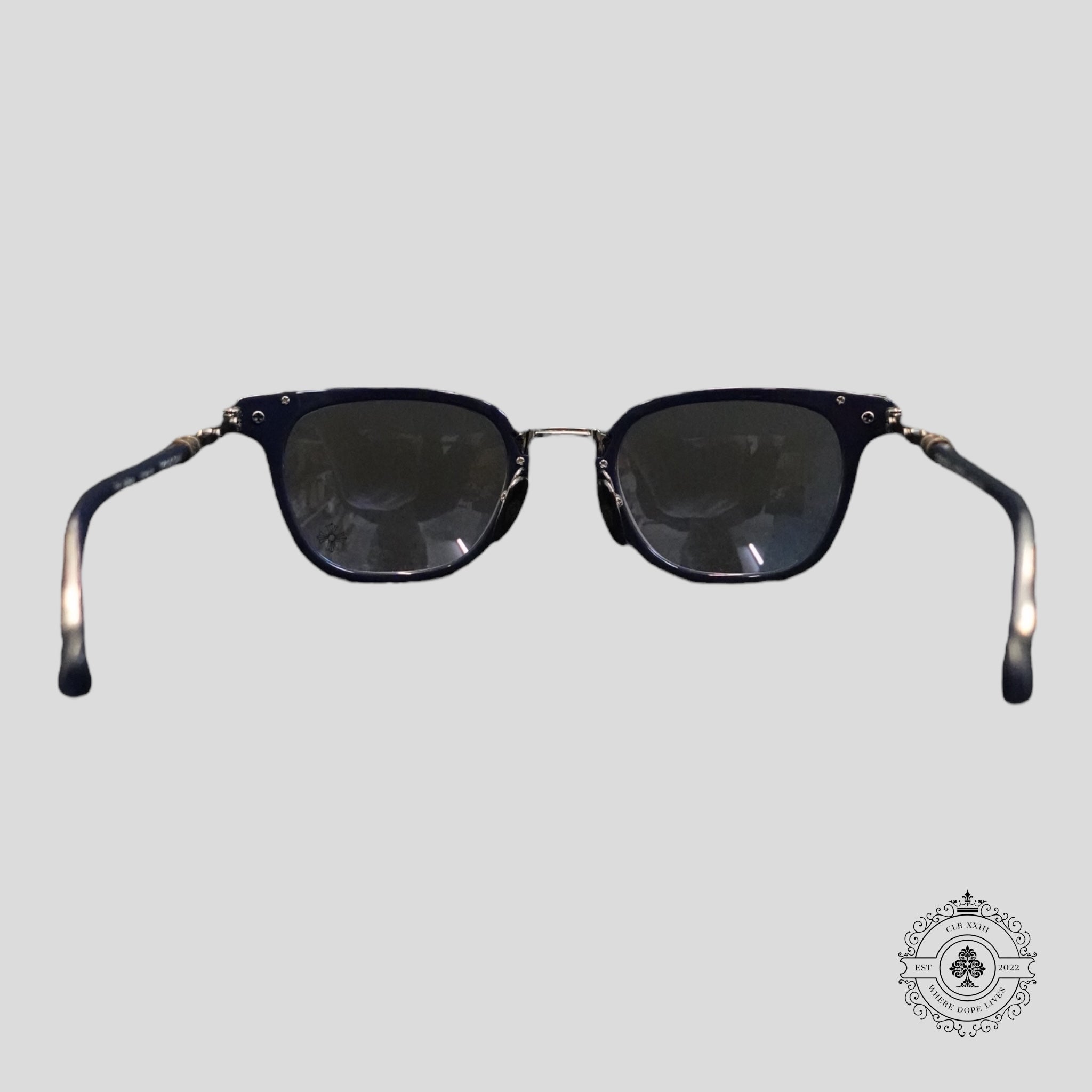 Lunettes Chrome Hearts Tycoxagain bleu/argent