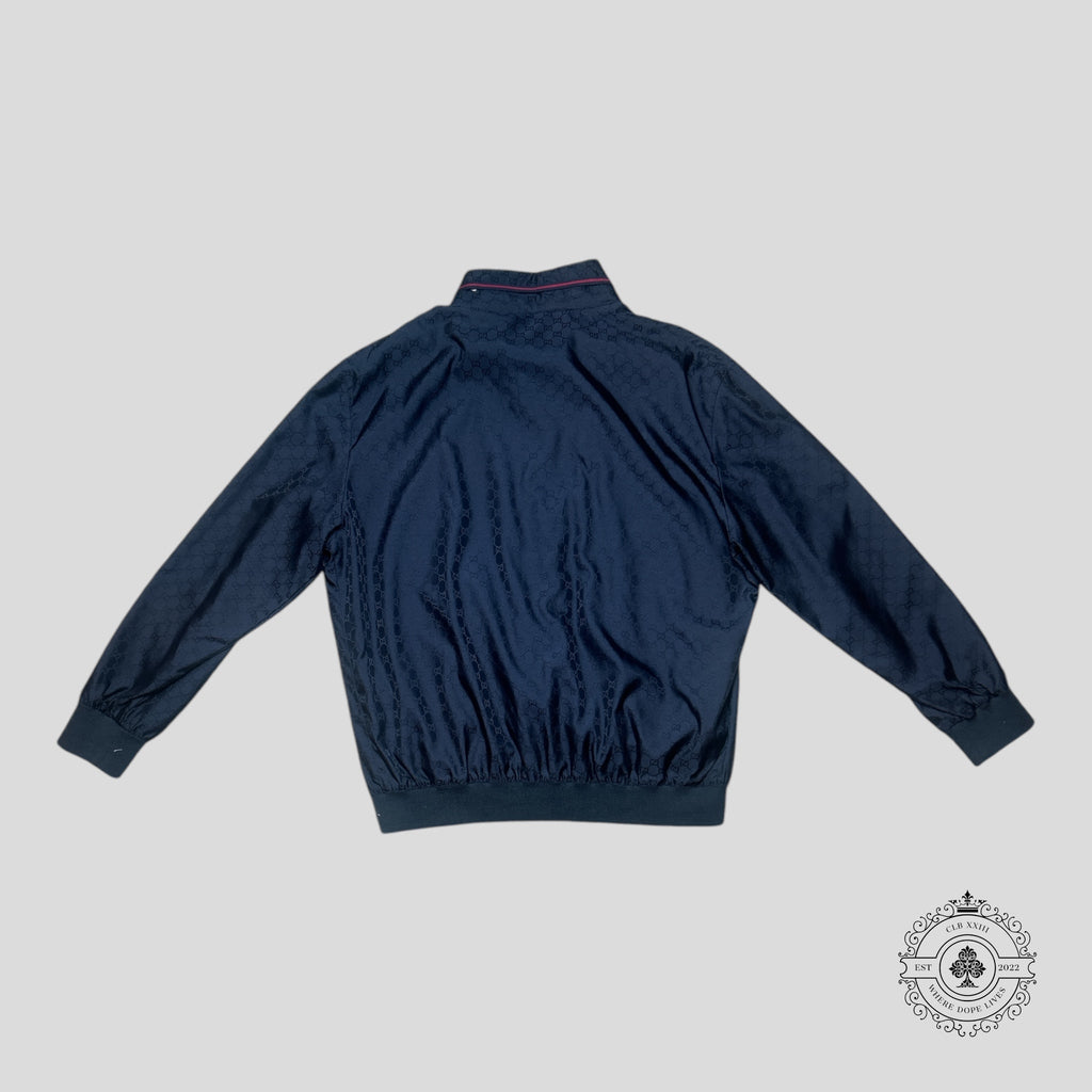 Coupe-vent Jacquard Gucci Noir