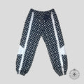 Pantalon de survêtement technique imprimé Monogram Louis Vuitton Noir/Blanc