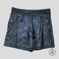 Short de boxe en cuir et bandana Amiri marron