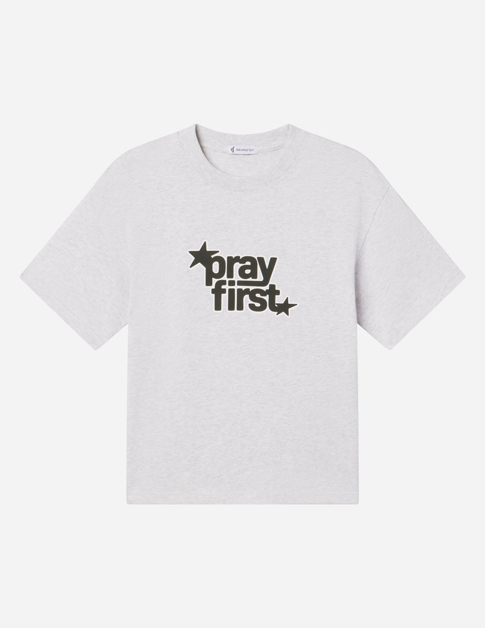 T-shirt lourd Pray First