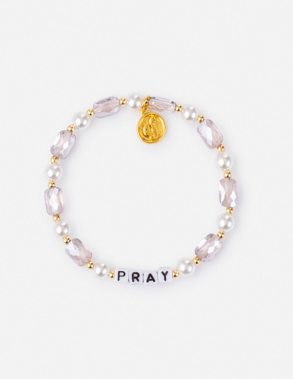 Bracelet Lettre Perle Prière