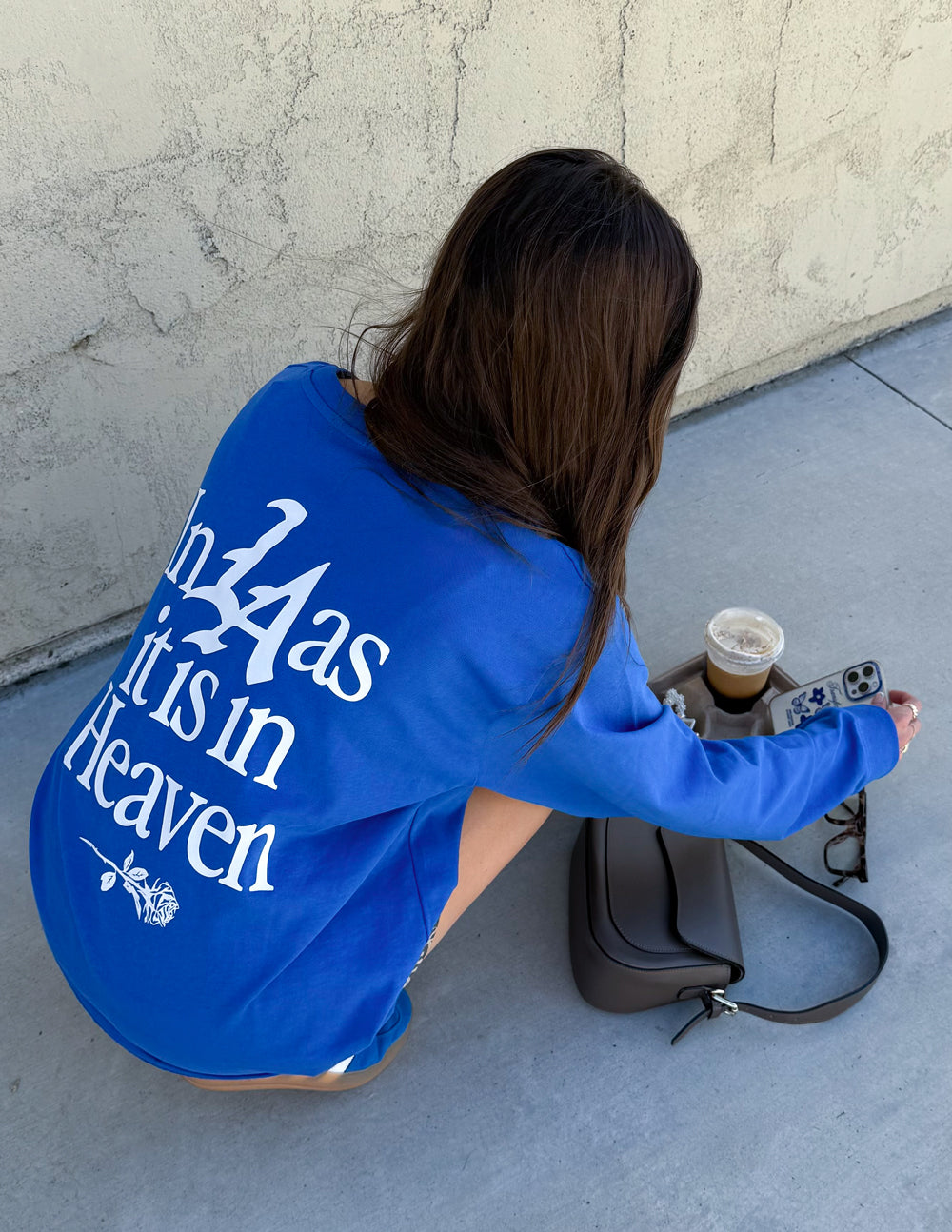 T-shirt épais "Priez pour Los Angeles"