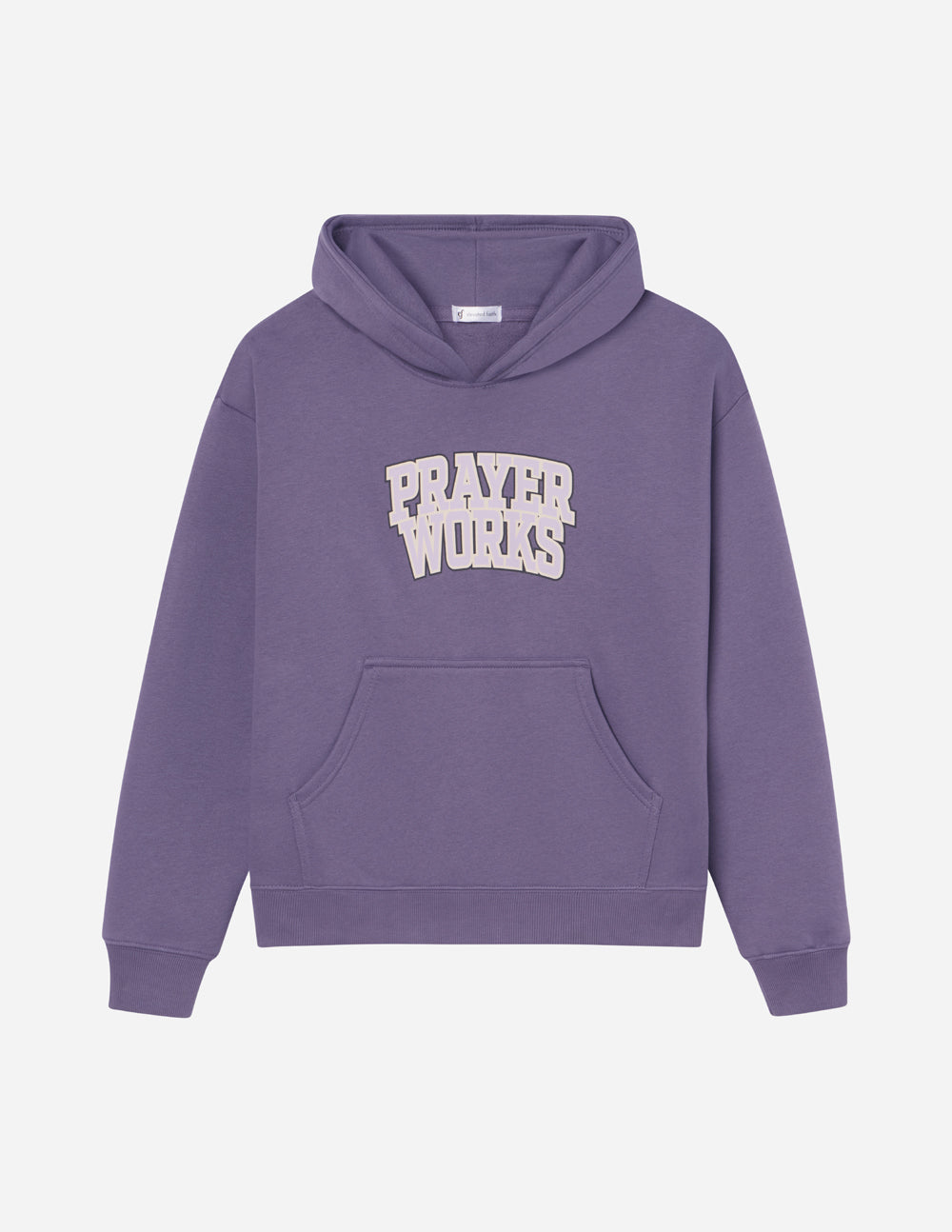 Sweat à capuche unisexe "La prière fonctionne"