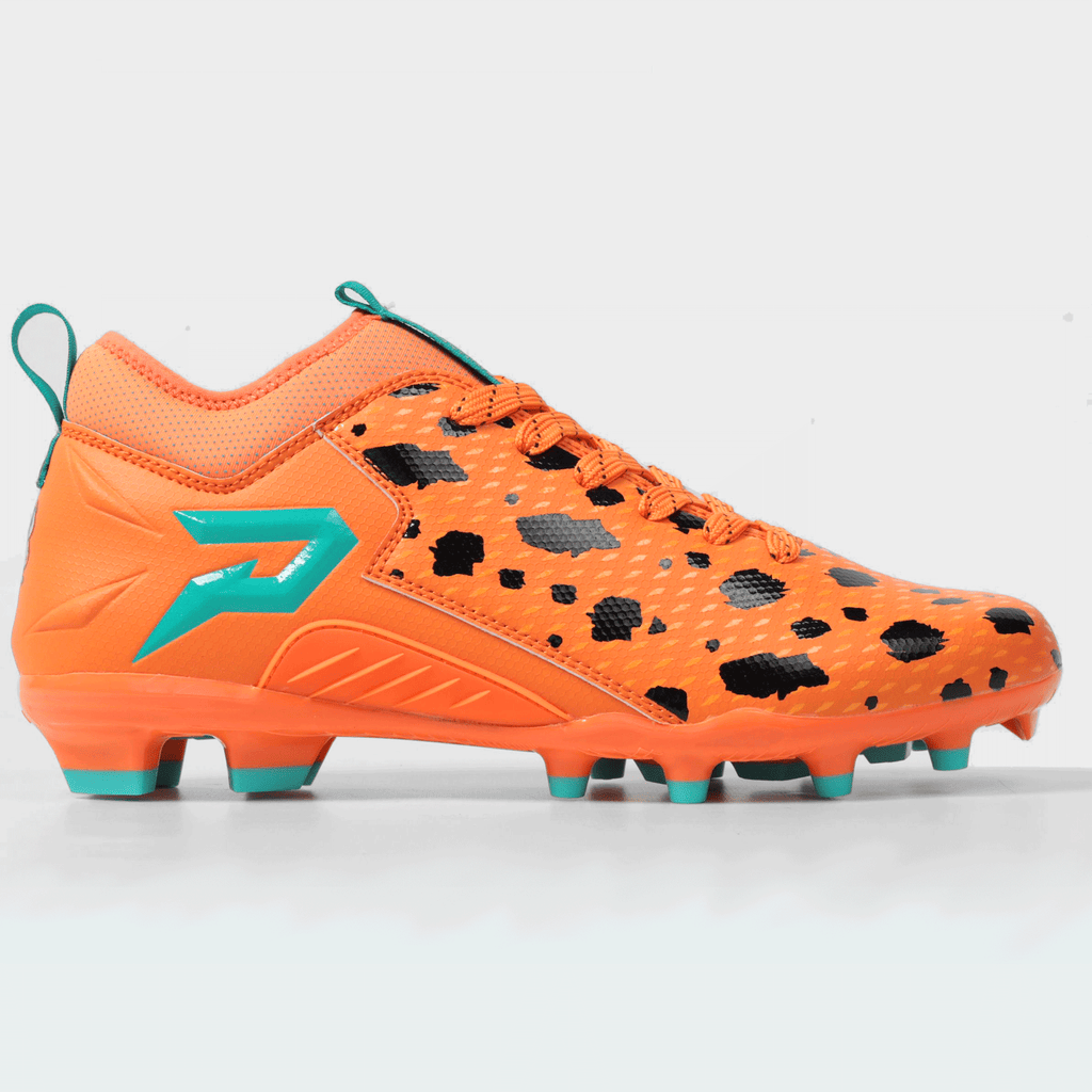 Chaussures de football américain The Flintstones « Bedrock Blitz » – Quantum Speed par Phenom Elite