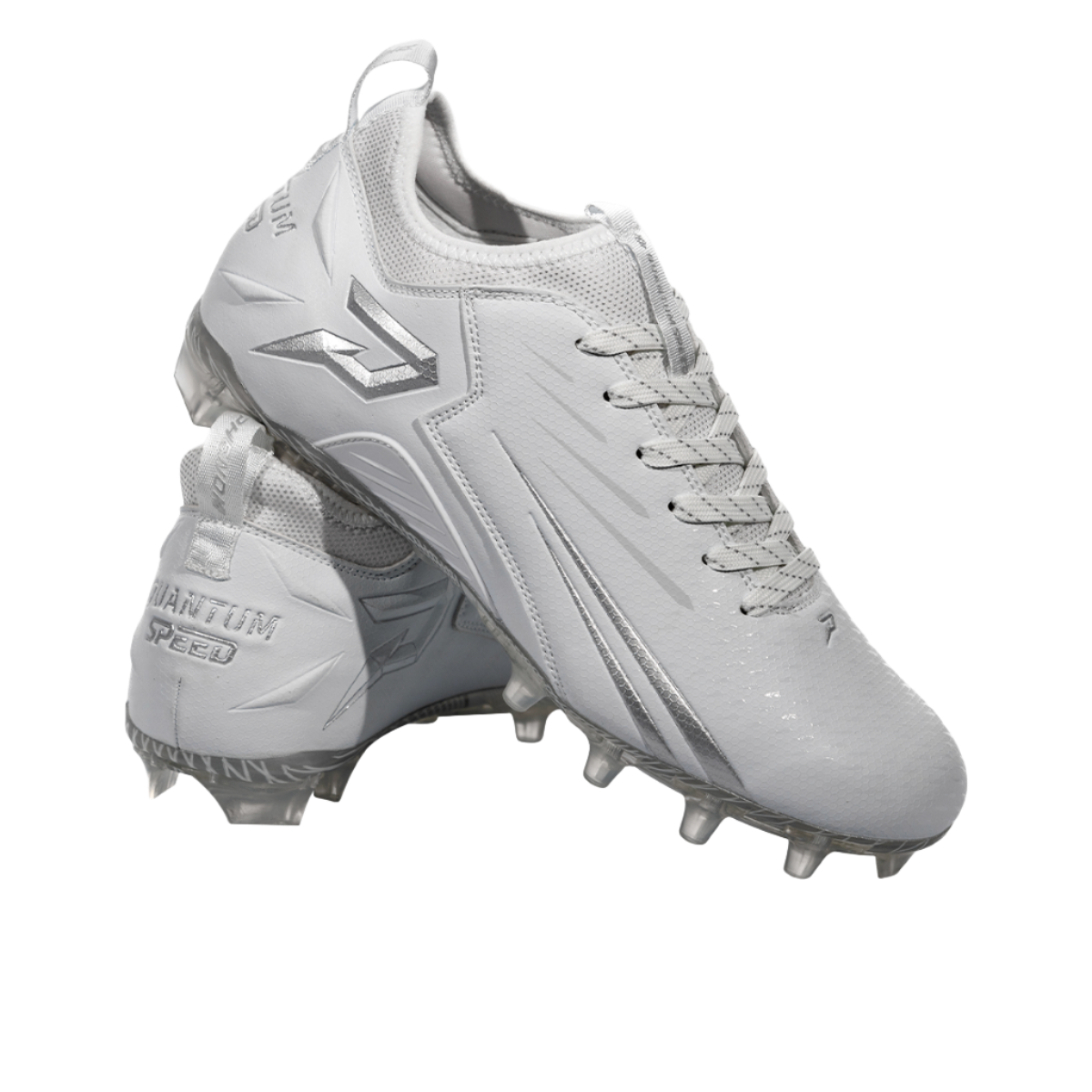 Quantum Speed : Crampons de football - Blanc - Couleurs de l'équipe