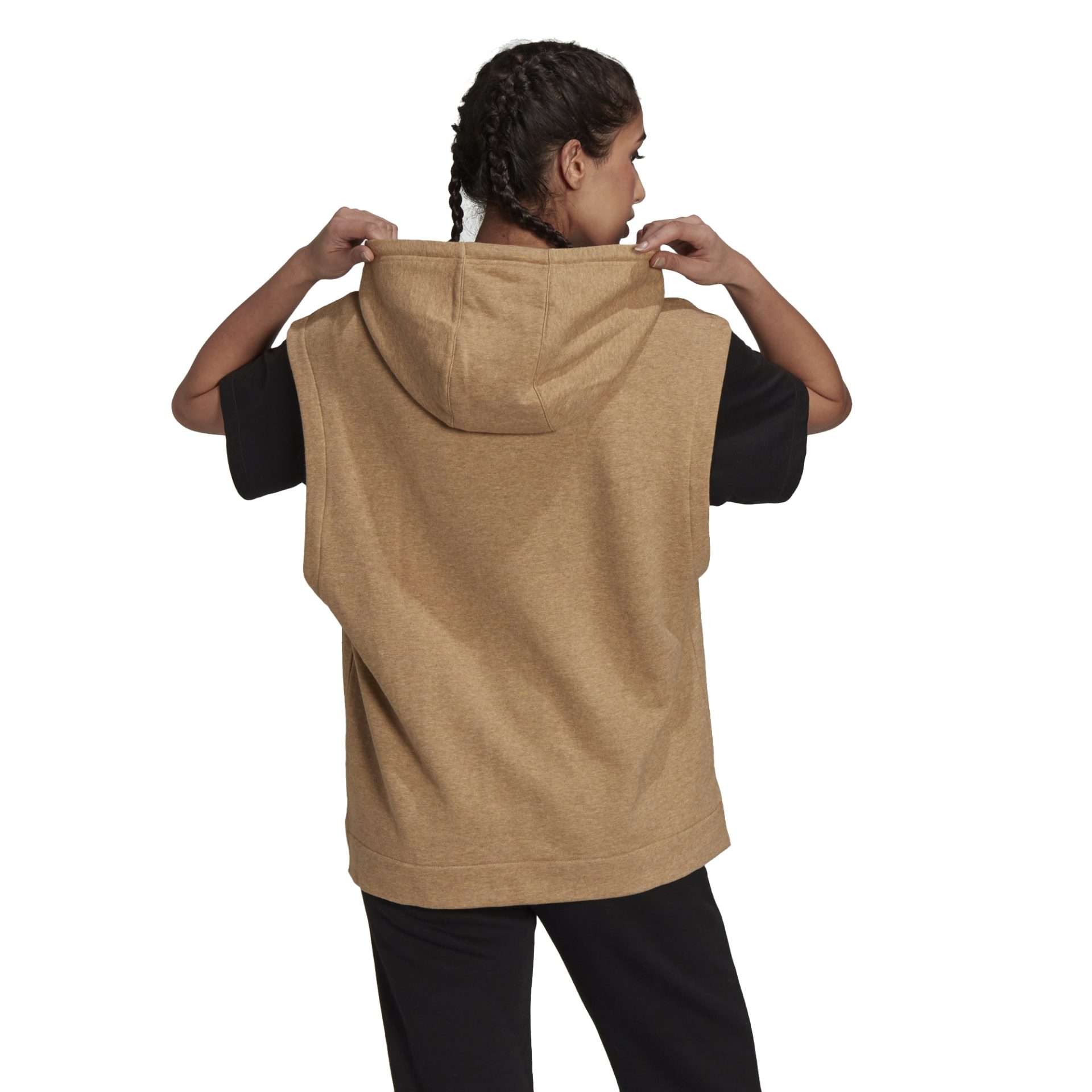 Sweat à capuche R.Y.V. adidas Originals pour femme - CARTON