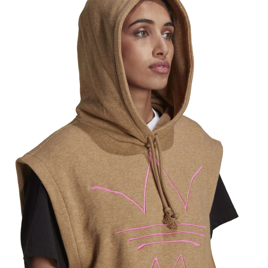Sweat à capuche R.Y.V. adidas Originals pour femme - CARTON