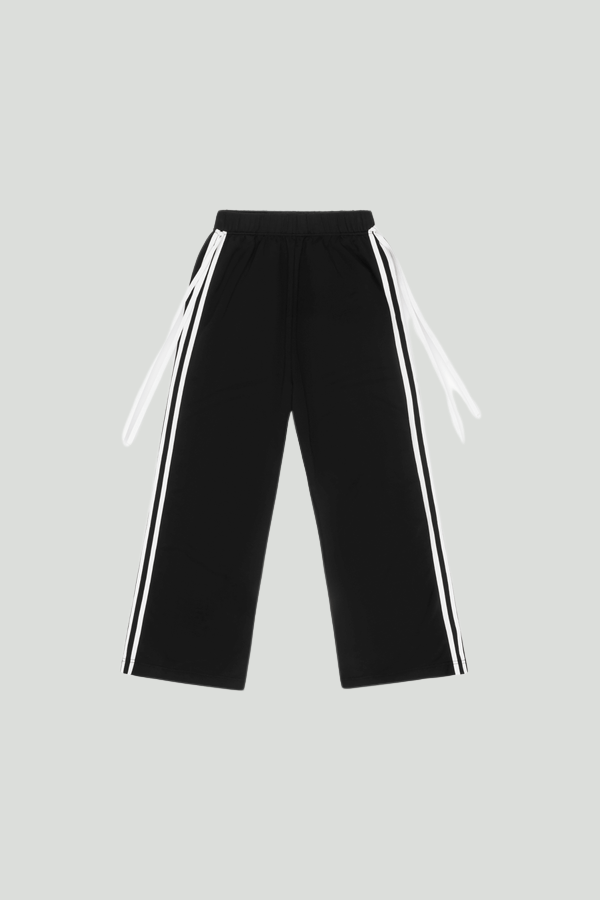 Pantalon de jogging en molleton avec nœud