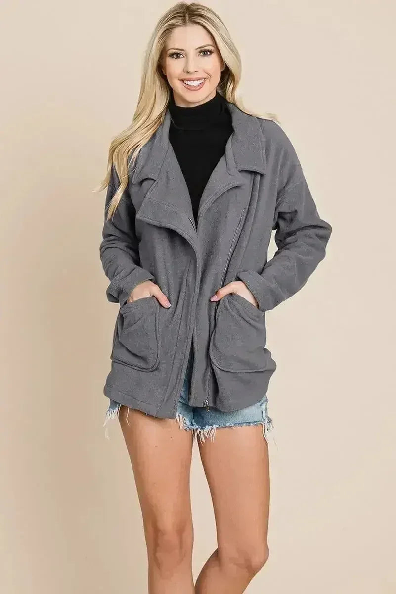 Veste polaire Col léger chaud Sherpa