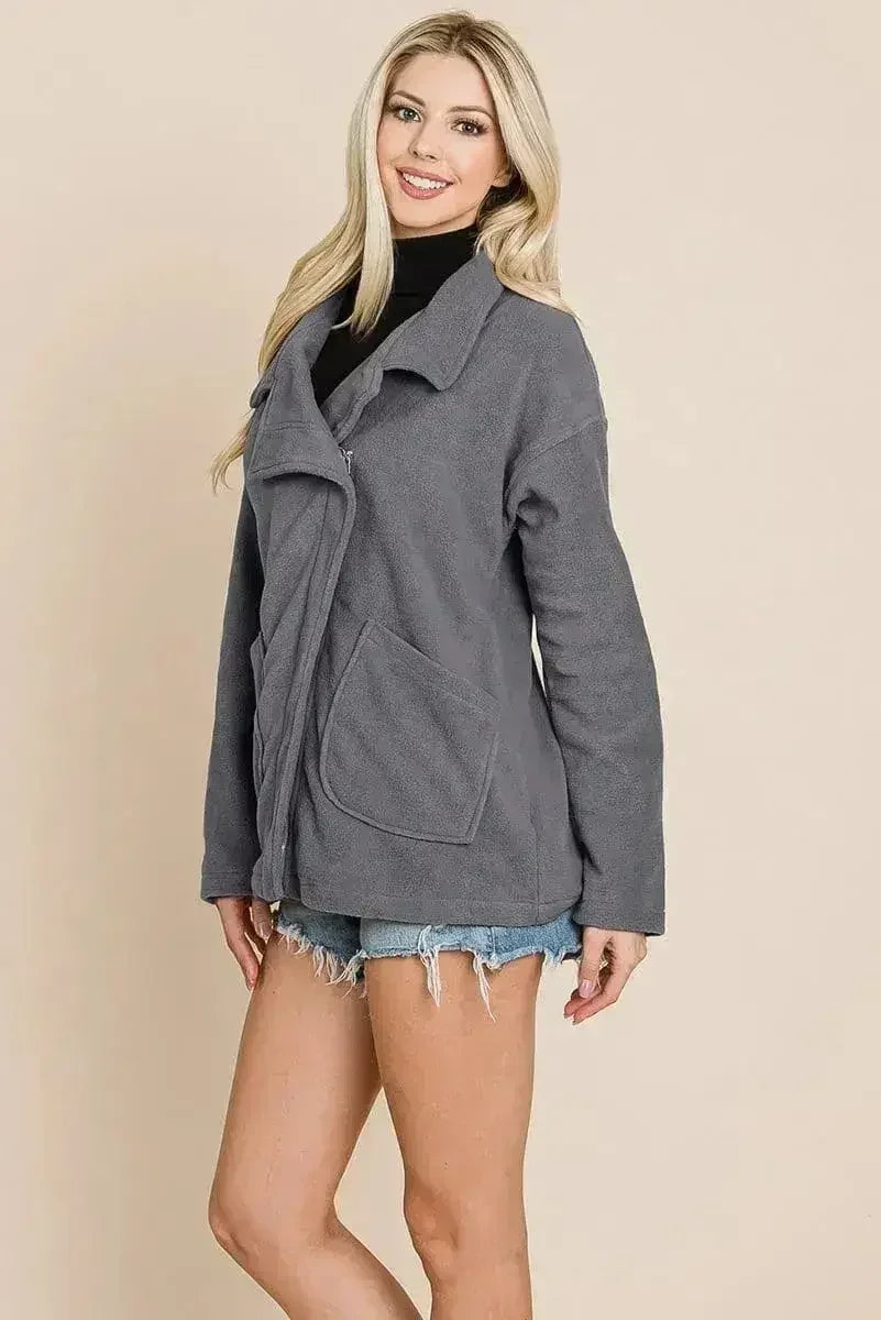Veste polaire Col léger chaud Sherpa
