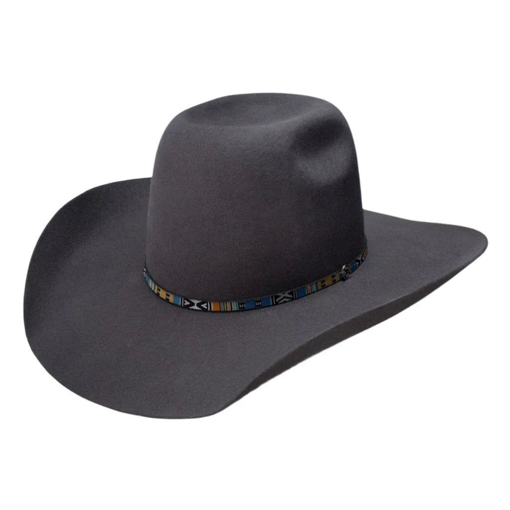 Chapeau de cowboy en feutre de laine Resisto HOOey Silver Smoke - (3X)