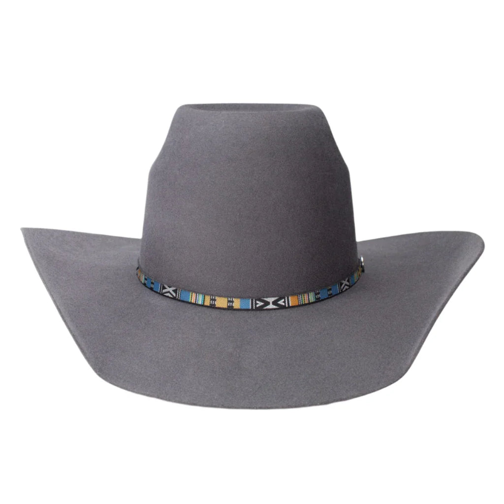 Chapeau de cowboy en feutre de laine Resisto HOOey Silver Smoke - (3X)