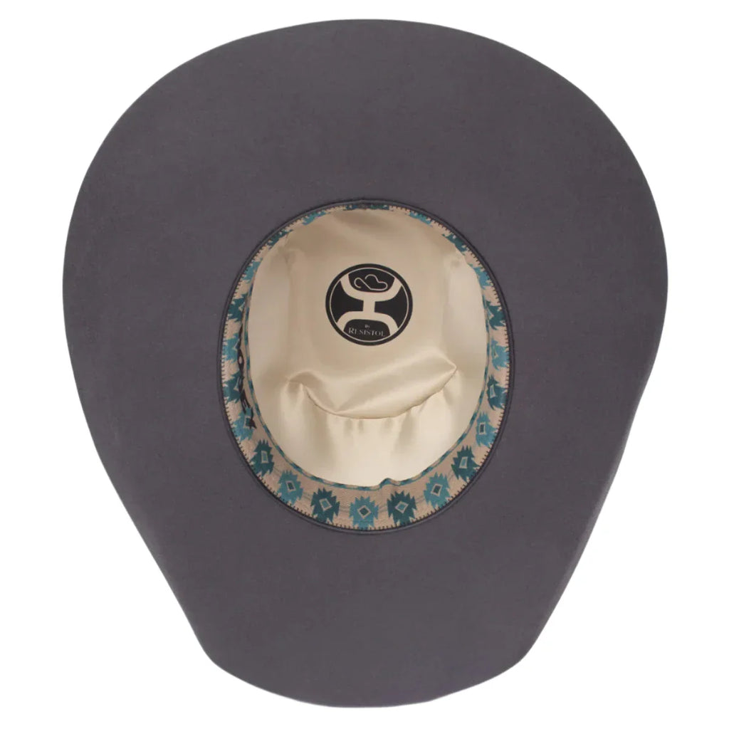 Chapeau de cowboy en feutre de laine Resisto HOOey Silver Smoke - (3X)