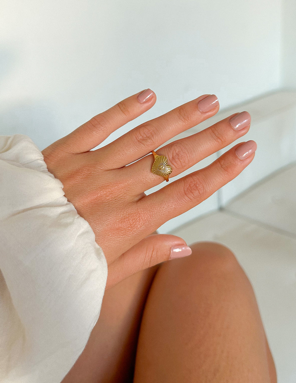 Bague Cœur Éclatant