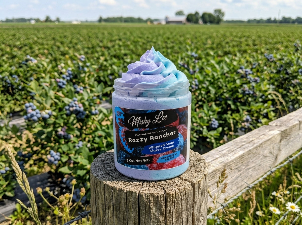 Crème Fouettée et de Rasage Razzy Rancher
