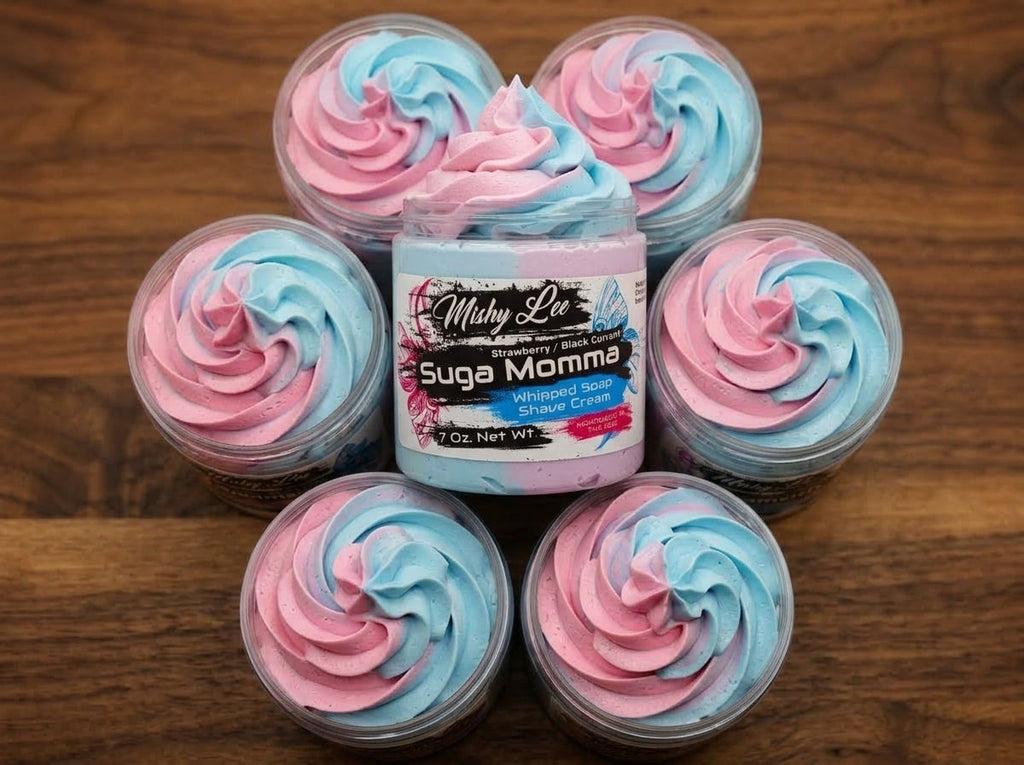 Crème de rasage et savon fouettés Suga Momma